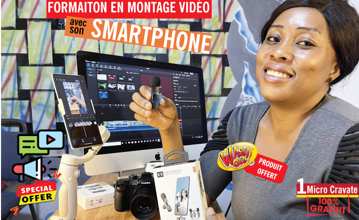 Montage Vidéo avec son smart phone